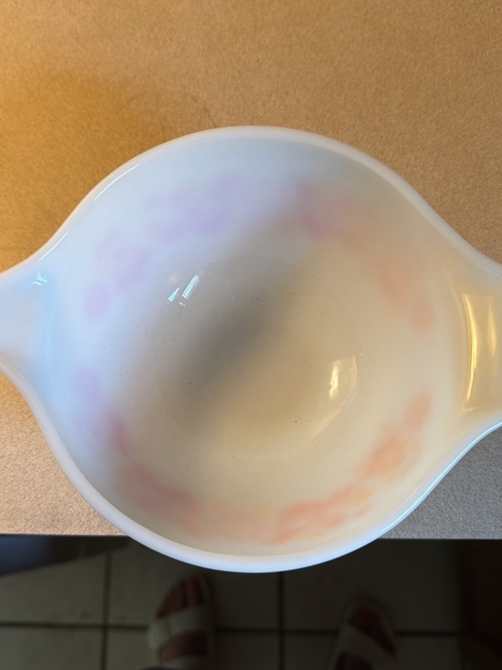 Vintage PYREX FRIENDSHIP Milk Glass Mixing Bowl, #441, 1.5 pint - Picture 2 of 3